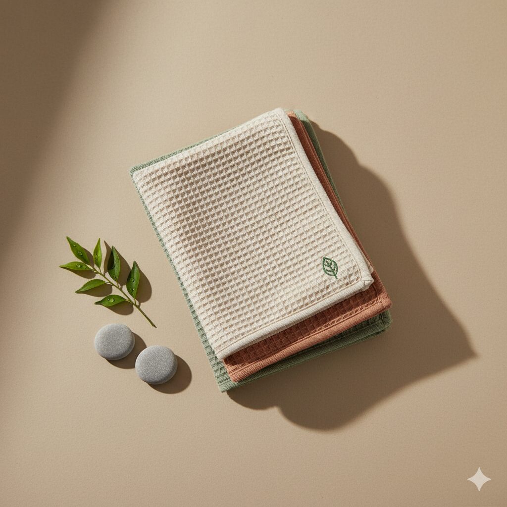 Reusable cleaning cloths and Swedish dishcloths