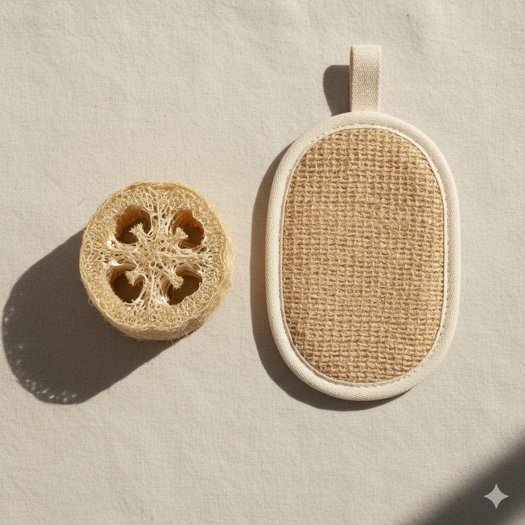 natural plant-based scrubber duo pack