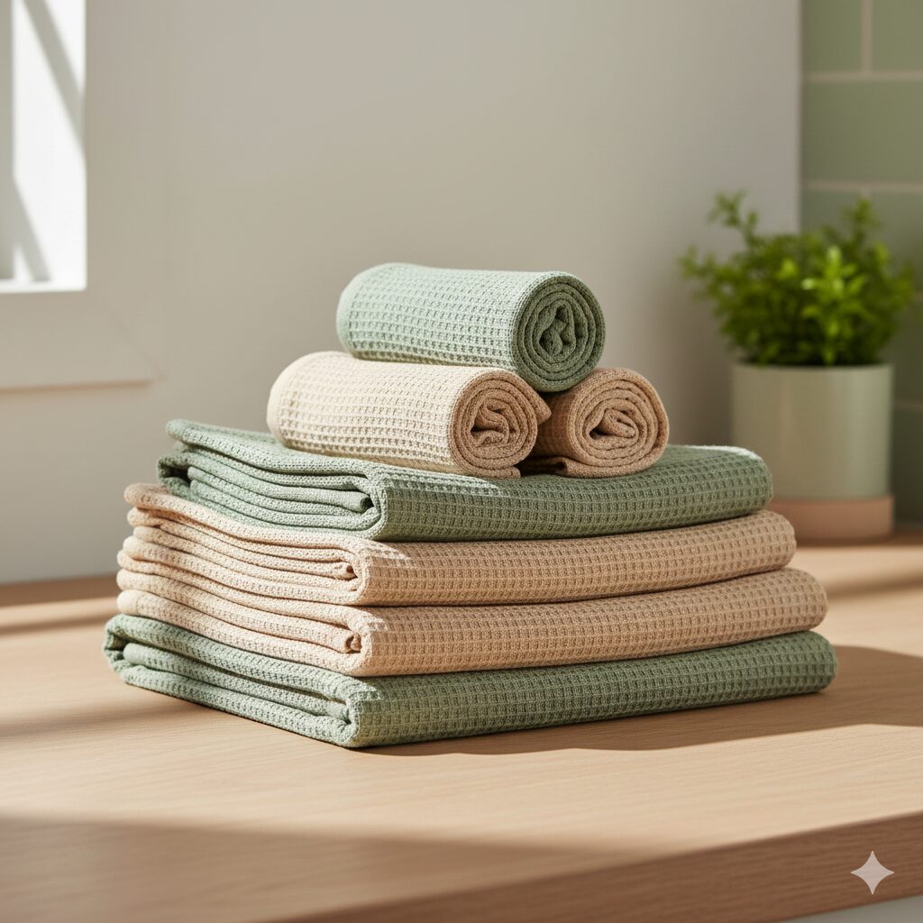 Reusable bamboo towels