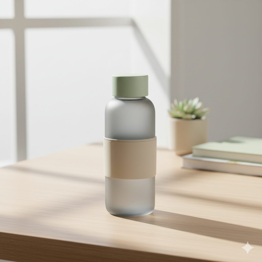 Reusable bottle eco tip