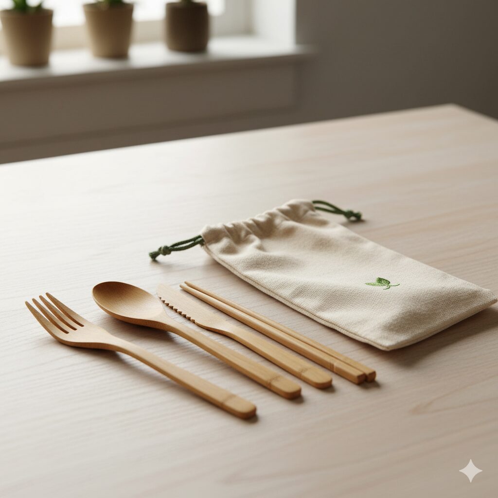 Bamboo Cutlery Set