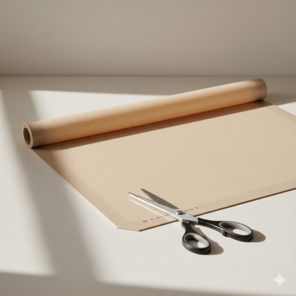 Cut-to-size baking mat