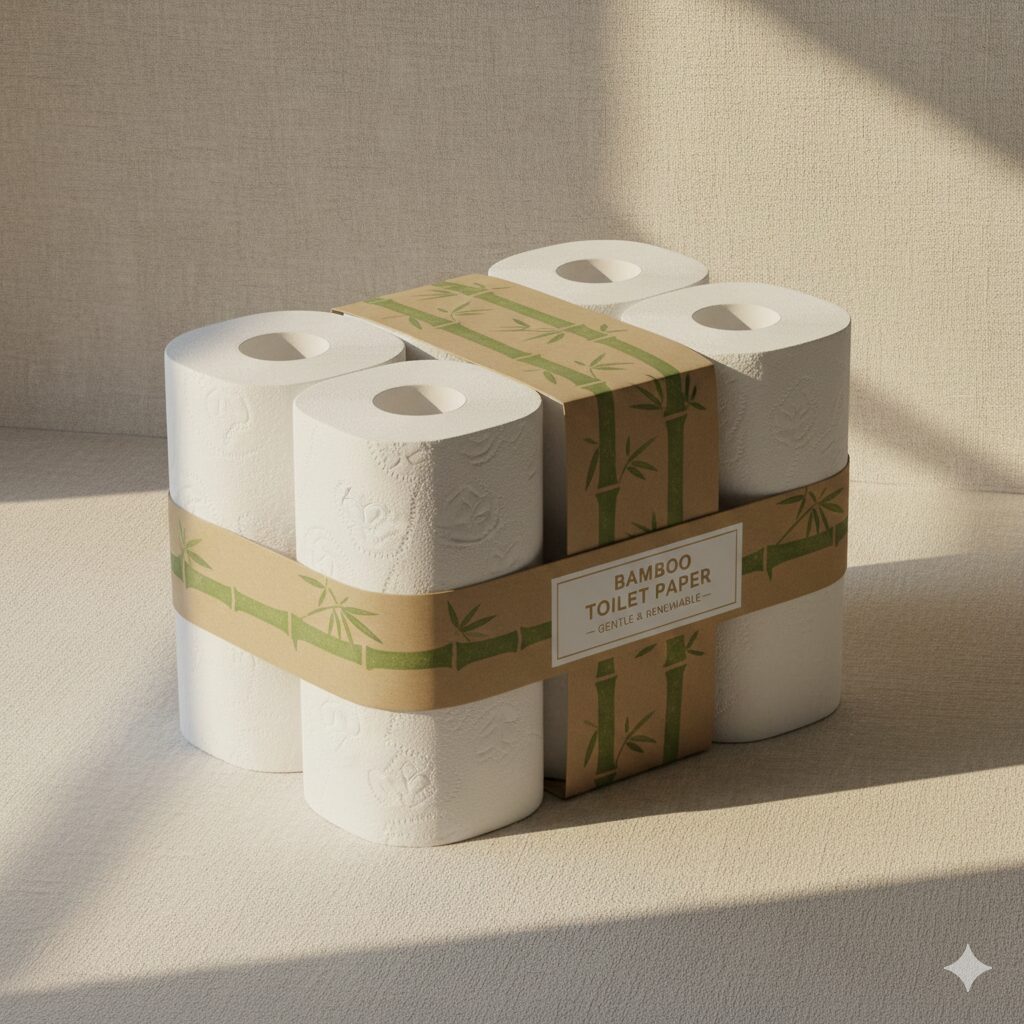 bamboo toilet paper pack